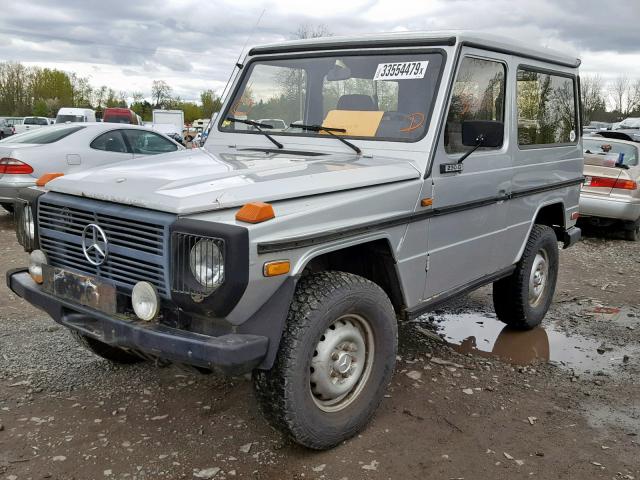 46023017005545 - 1981 MERCEDES-BENZ GE 230 SILVER photo 2