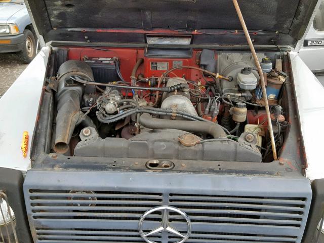 46023017005545 - 1981 MERCEDES-BENZ GE 230 SILVER photo 7