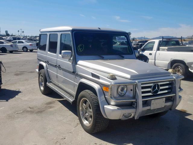 WDCYR49EX3X140626 - 2003 MERCEDES-BENZ G 500 SILVER photo 1