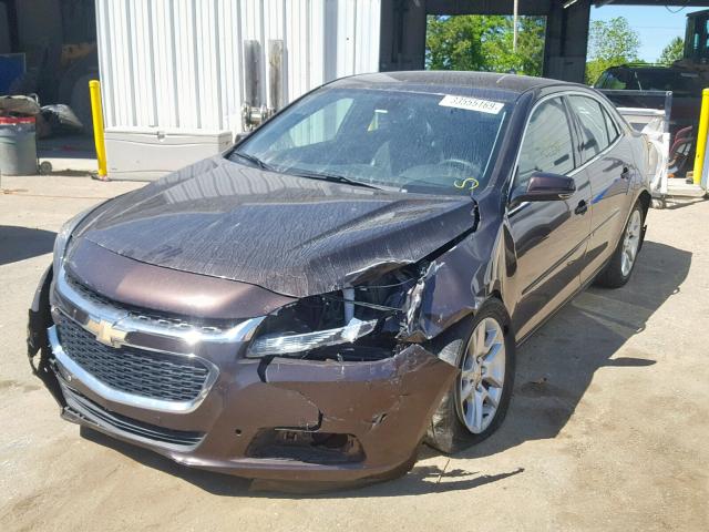 1G11C5SL5FF231409 - 2015 CHEVROLET MALIBU 1LT 紫色 照片 2