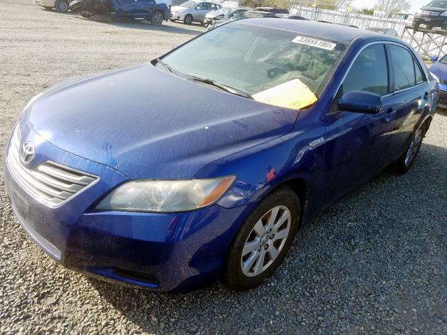 JTNBB46K473027015 - 2007 TOYOTA CAMRY HYBRID  photo 2