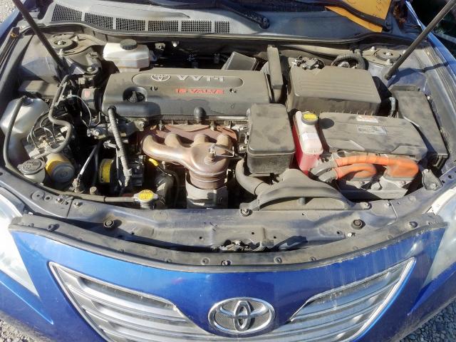 JTNBB46K473027015 - 2007 TOYOTA CAMRY HYBRID  photo 7