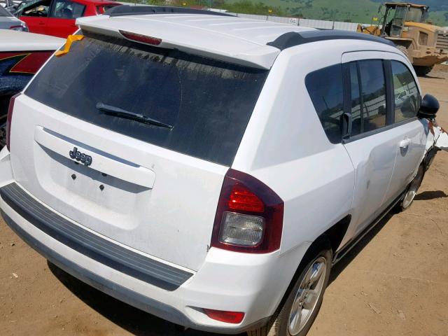1C4NJCBA9FD386428 - 2015 JEEP COMPASS SP თეთრი ფოტო 4