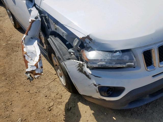 1C4NJCBA9FD386428 - 2015 JEEP COMPASS SP თეთრი ფოტო 9