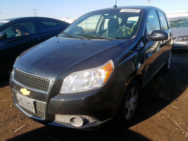 KL1TD6DE5BB214491 - 2011 CHEVROLET AVEO LS  photo 2