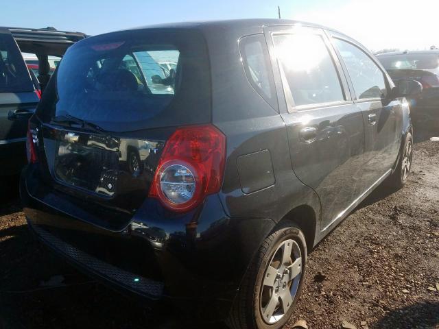 KL1TD6DE5BB214491 - 2011 CHEVROLET AVEO LS  photo 4