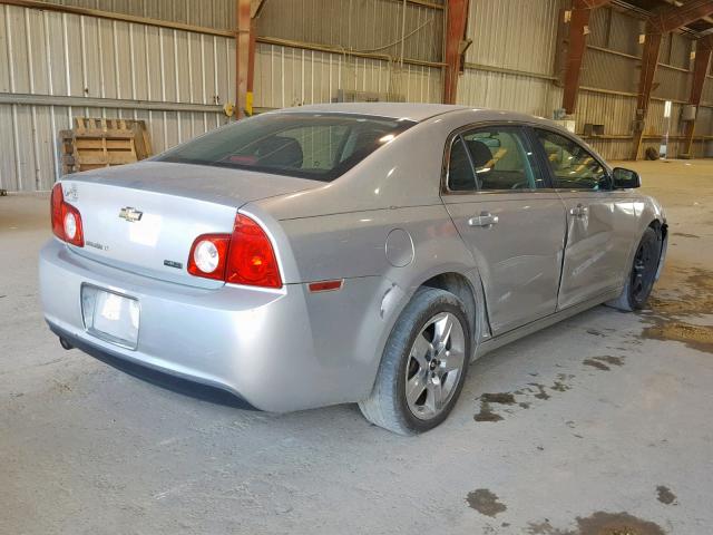 1G1ZC5E04AF231673 - 2010 CHEVROLET MALIBU 1LT 银色 照片 4