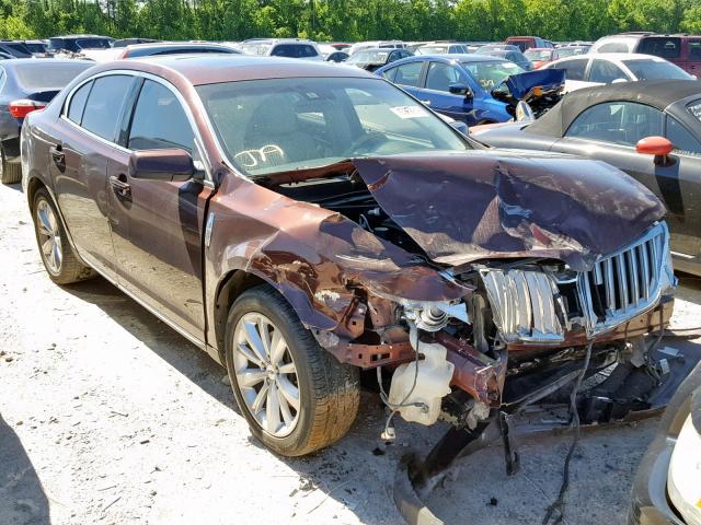 1LNHM93R89G616695 - 2009 LINCOLN MKS BURGUNDY photo 1