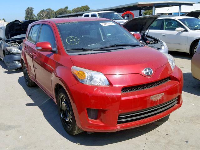 JTKKU4B49C1019951 - 2012 SCION XD RED photo 1