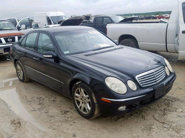 WDBUF65J34A406194 - 2004 MERCEDES-BENZ E 320 BLACK photo 1