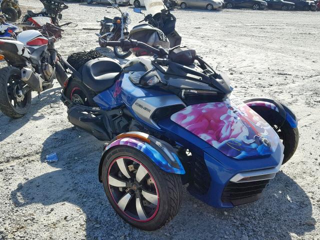 2BXRDDD21JV000795 - 2018 CAN-AM SPYDER ROA BLUE photo 1