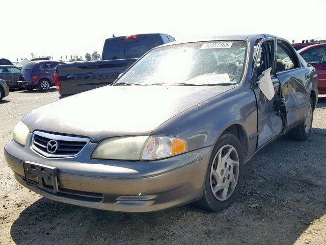 1YVGF22C615239633 - 2001 MAZDA 626 ES CHARCOAL photo 2