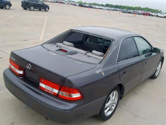 JT8BF28G515107245 - 2001 LEXUS ES 300 GRAY photo 9