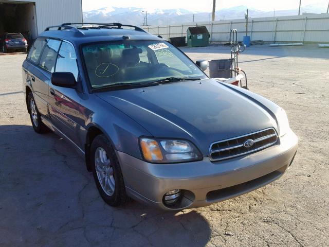 4S3BH675817672323 - 2001 SUBARU LEGACY OUT GREEN photo 1