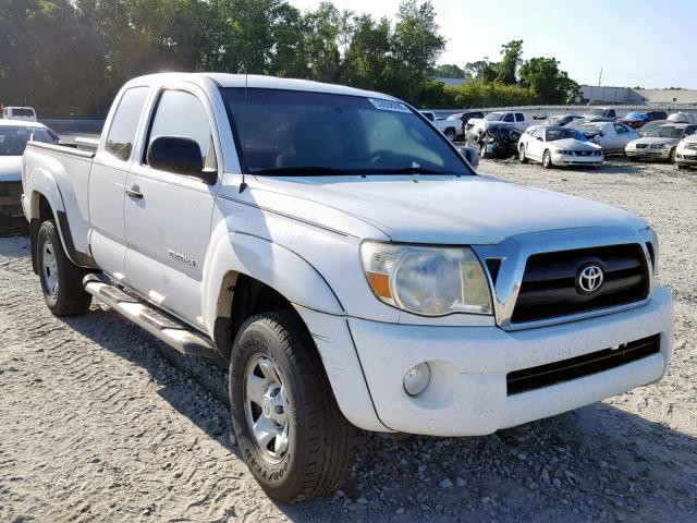 5TETU62N47Z326763 - 2007 TOYOTA TACOMA PRE WHITE photo 1