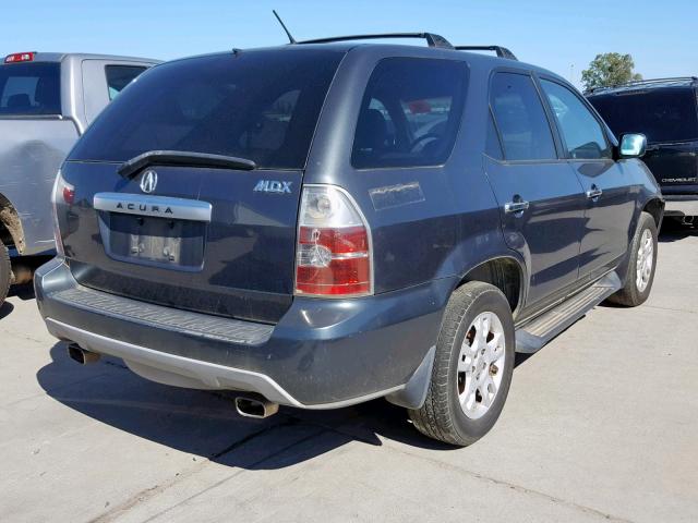 2HNYD18604H554981 - 2004 ACURA MDX TOURIN GRAY photo 4