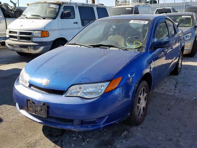 1G8AM14F95Z134015 - 2005 SATURN ION LEVEL BLUE photo 2