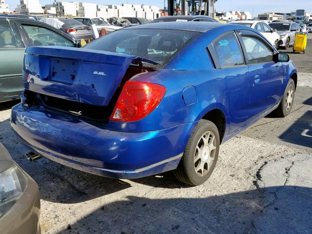 1G8AM14F95Z134015 - 2005 SATURN ION LEVEL BLUE photo 4