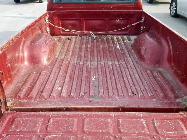 JT4RN81A0L0058239 - 1990 TOYOTA PICKUP 1/2 BURGUNDY photo 6