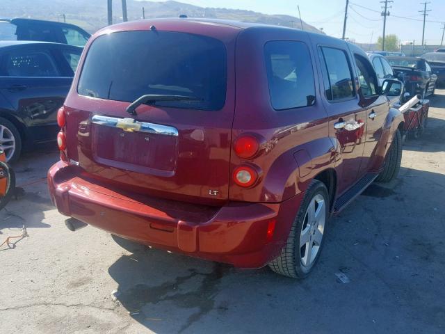 3GNDA23P76S550582 - 2006 CHEVROLET HHR LT MAROON photo 4