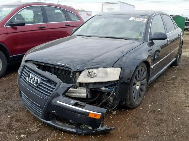 WAUML44E86N012329 - 2006 AUDI A8 L QUATT BLACK photo 2