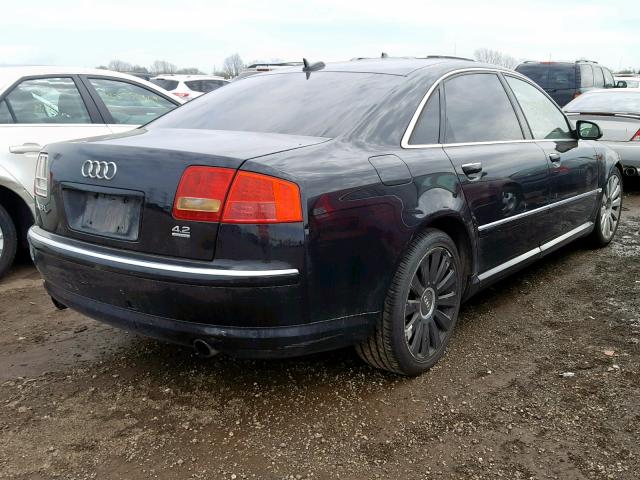 WAUML44E86N012329 - 2006 AUDI A8 L QUATT BLACK photo 4