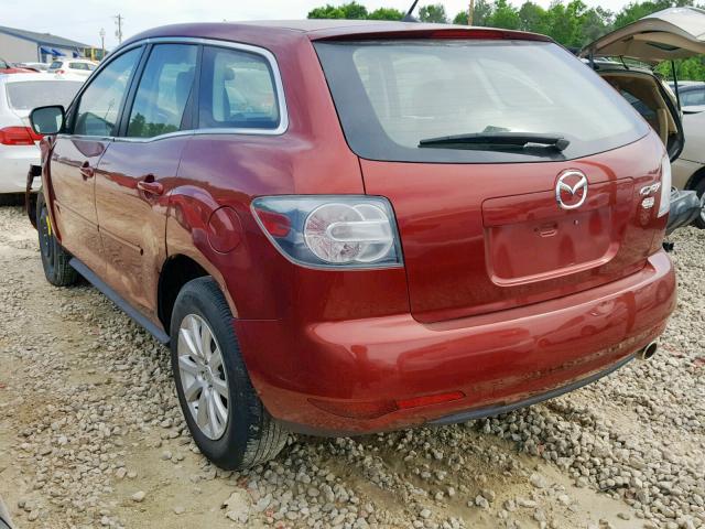 JM3ER2A53B0391530 - 2011 MAZDA CX-7 BURGUNDY photo 3