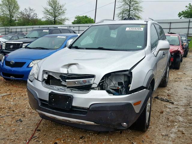 3GNAL2EK7DS619797 - 2013 CHEVROLET CAPTIVA LS 银色 照片 2