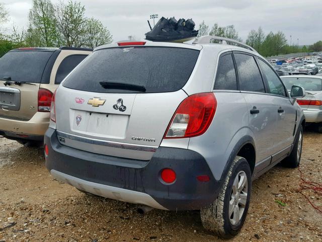3GNAL2EK7DS619797 - 2013 CHEVROLET CAPTIVA LS 银色 照片 4