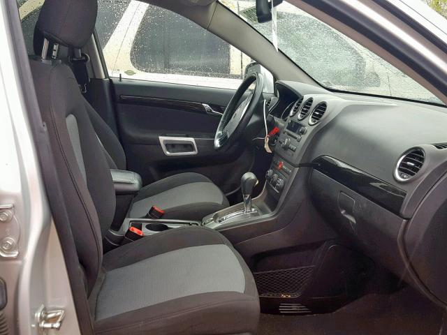 3GNAL2EK7DS619797 - 2013 CHEVROLET CAPTIVA LS 银色 照片 5