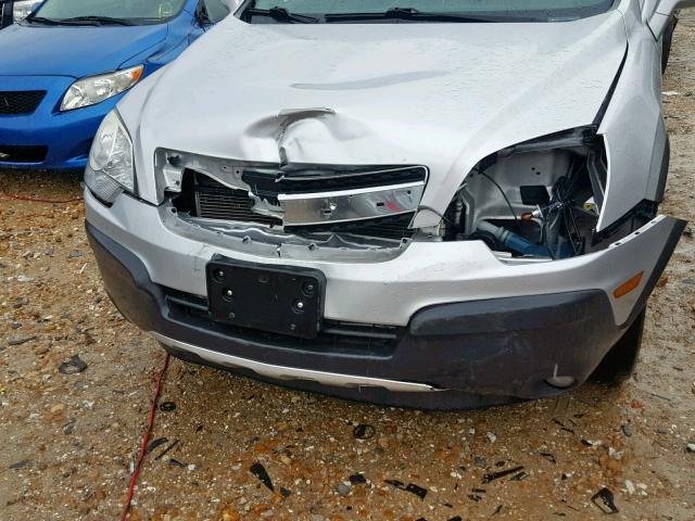 3GNAL2EK7DS619797 - 2013 CHEVROLET CAPTIVA LS 银色 照片 9