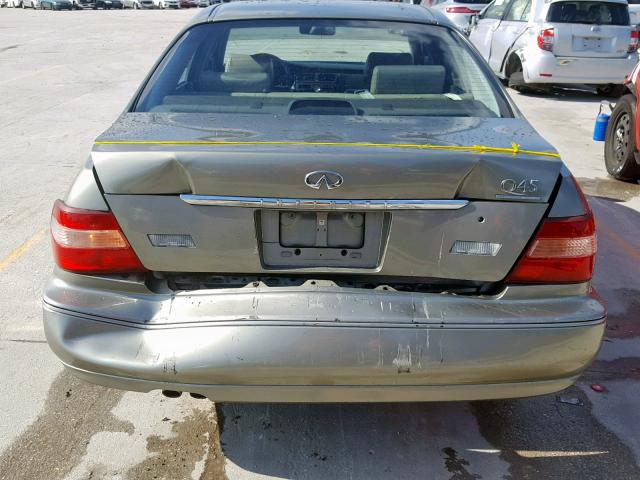 JNKBY31A9YM302352 - 2000 INFINITI Q45 BASE GRAY photo 9