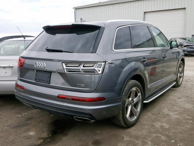 WA1MAAF7XJD018566 - 2018 AUDI Q7 PROGRES GRAY photo 4