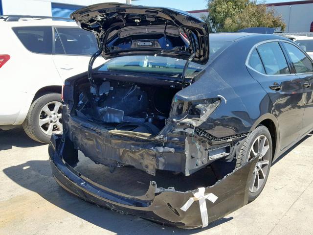 19UUB2F30FA015840 - 2015 ACURA TLX BLACK photo 9