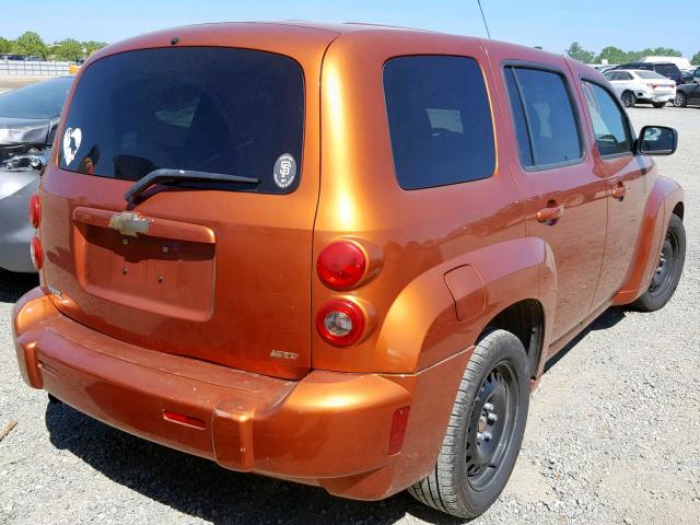 3GNDA13D38S528873 - 2008 CHEVROLET HHR LS Turuncu fotoğraf 4