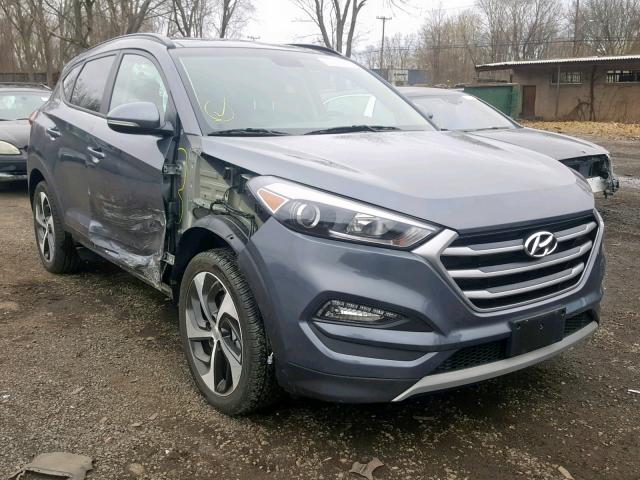 KM8J3CA23JU824710 - 2018 HYUNDAI TUCSON VAL GRAY photo 1