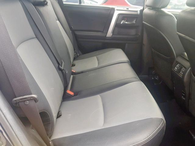 JTEBU5JR9J5572739 - 2018 TOYOTA 4RUNNER SR BLUE photo 6