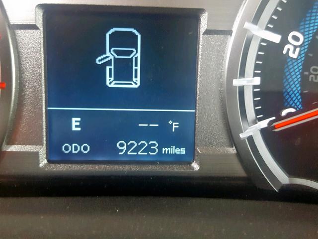 JTEBU5JR9J5572739 - 2018 TOYOTA 4RUNNER SR BLUE photo 8