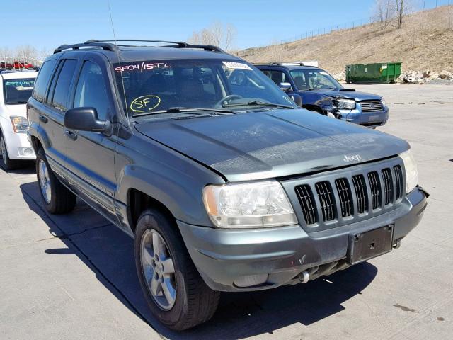 1J8GW58N53C574390 - 2003 JEEP GRAND CHER GREEN photo 1