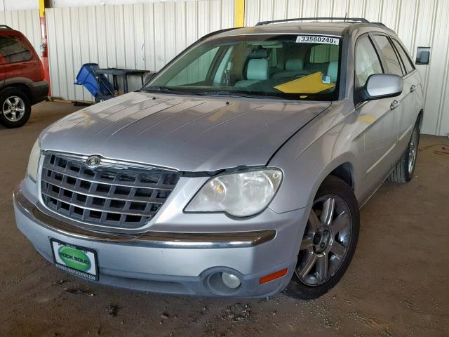 2A8GM68X17R175664 - 2007 CHRYSLER PACIFICA T SILVER photo 2