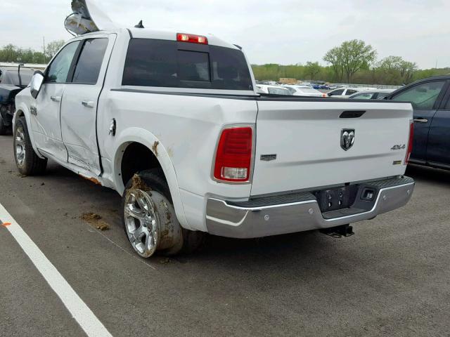 1C6RR7NG7JS306461 - 2018 RAM 1500 LARAM WHITE photo 3