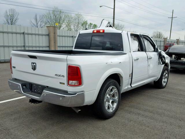 1C6RR7NG7JS306461 - 2018 RAM 1500 LARAM WHITE photo 4