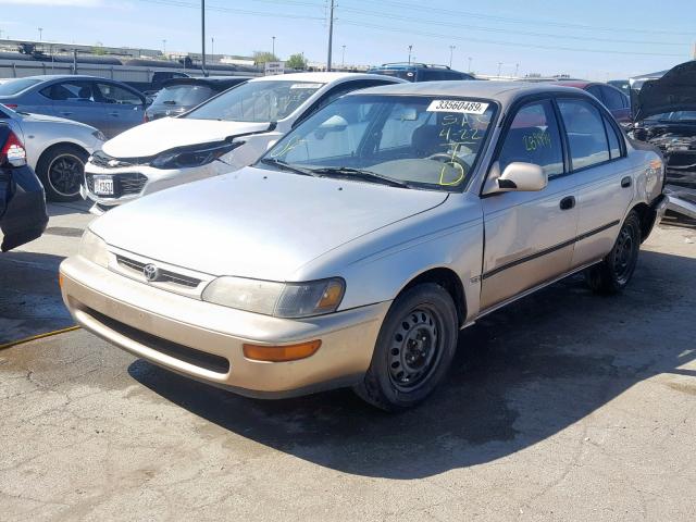 1NXBB02E3TZ445515 - 1996 TOYOTA COROLLA DX TAN photo 2