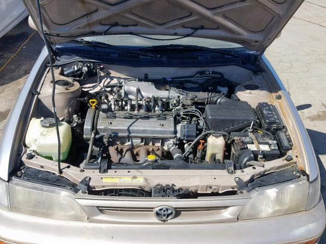 1NXBB02E3TZ445515 - 1996 TOYOTA COROLLA DX TAN photo 7