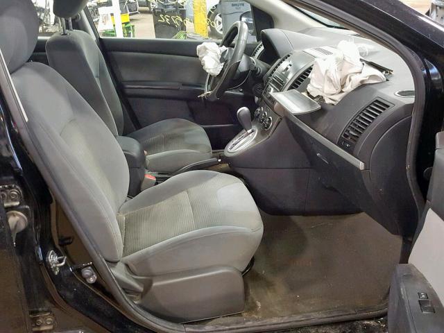 3N1AB6AP4AL613999 - 2010 NISSAN SENTRA 2.0 BLACK photo 5