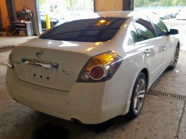 1N4BL2AP0CC230332 - 2012 NISSAN ALTIMA SR WHITE photo 4