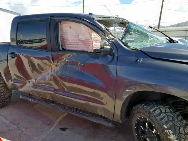 5TFDY5F15CX247923 - 2012 TOYOTA TUNDRA CRE GRAY photo 9