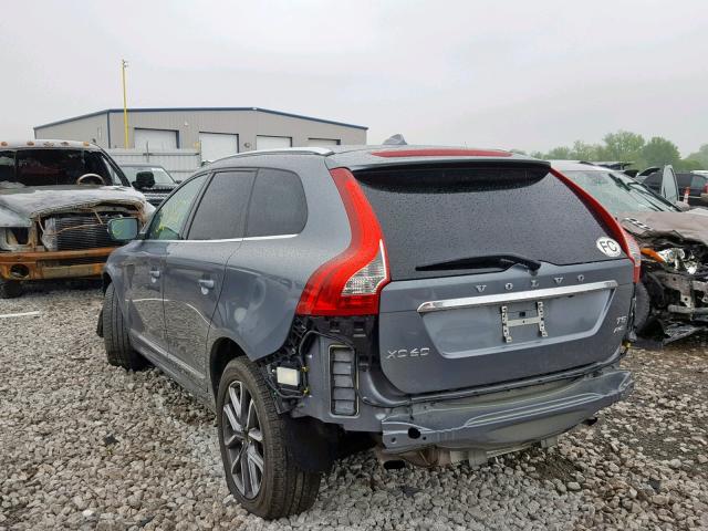 YV4612RK5G2818102 - 2016 VOLVO XC60 T5 GRAY photo 3