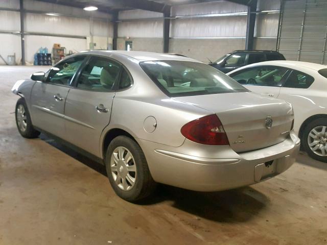 2G4WC532351183428 - 2005 BUICK LACROSSE C SILVER photo 3