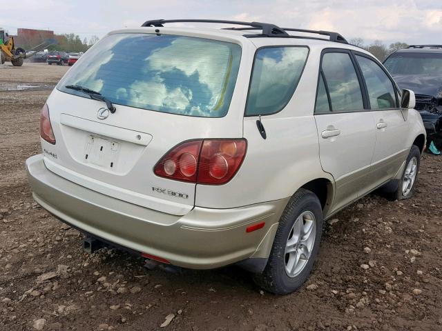 JT6HF10U9Y0096711 - 2000 LEXUS RX 300 WHITE photo 4